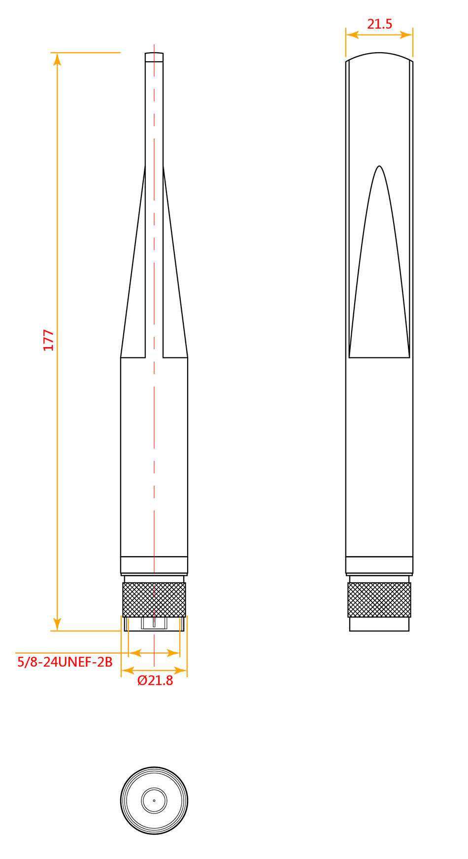 ALFA Outdoor Antenna – 915MHz Omnidirectional