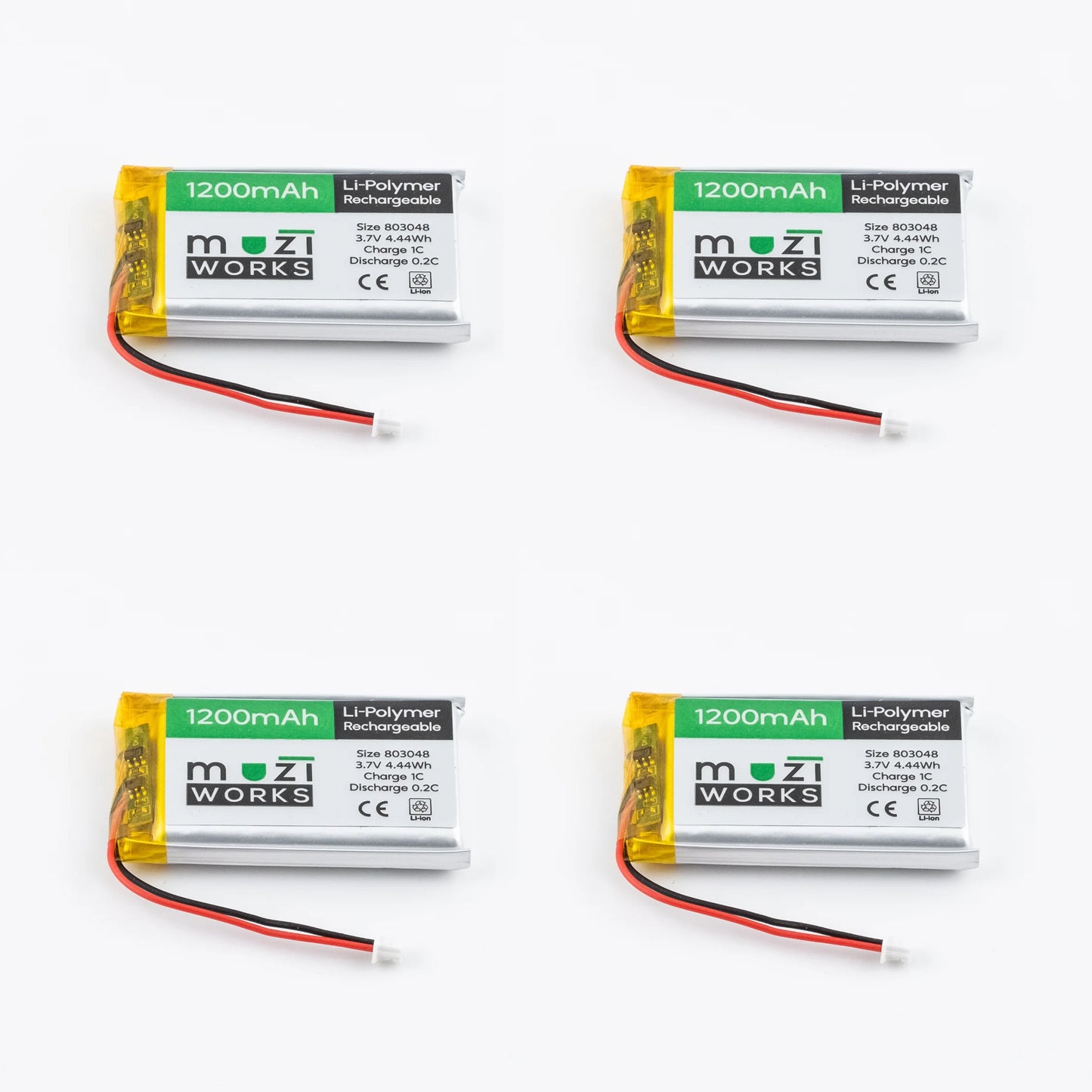 4 Pack - H1 Battery