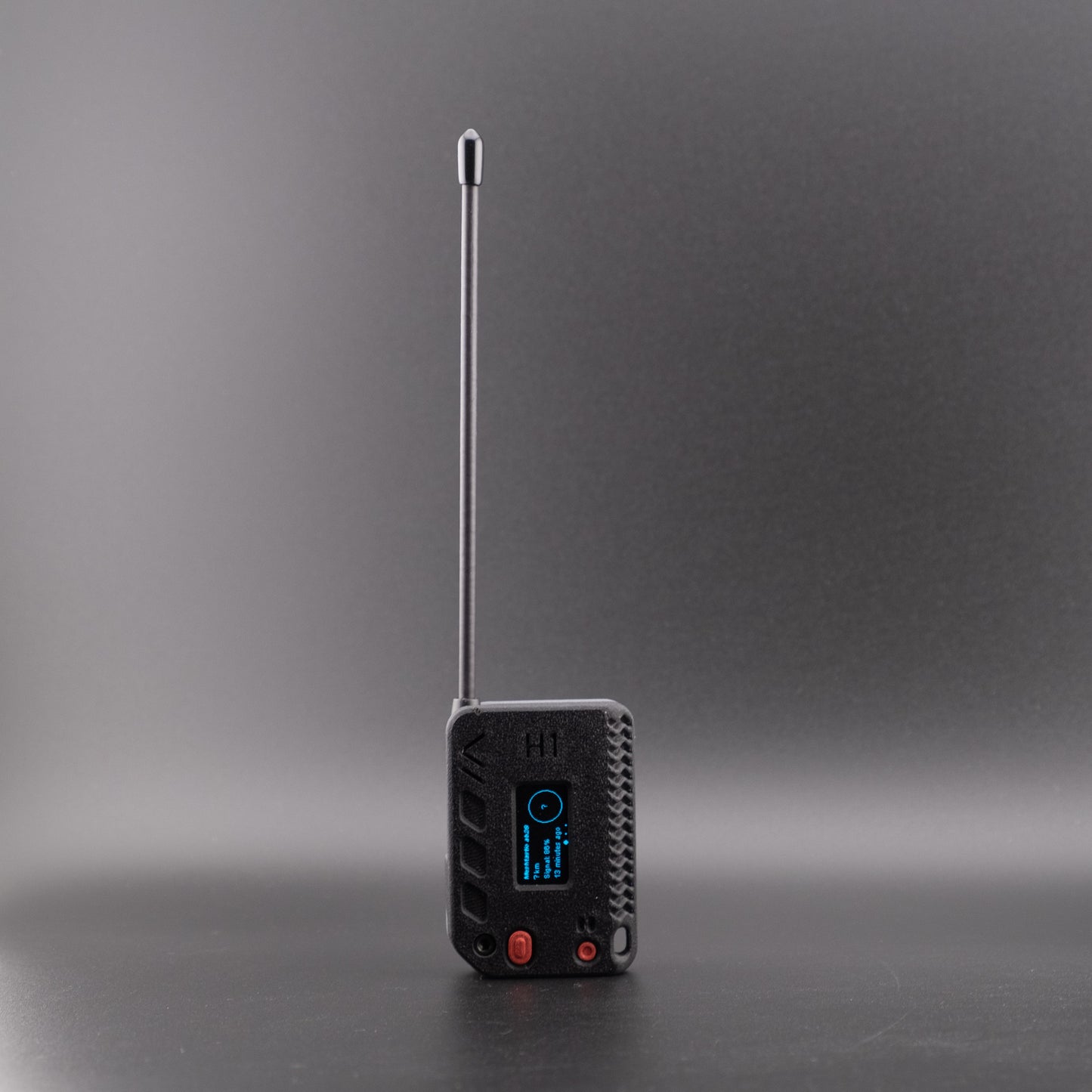 H1 - Complete Device with upgraded whip antenna: Heltec V3 running Meshtastic®
