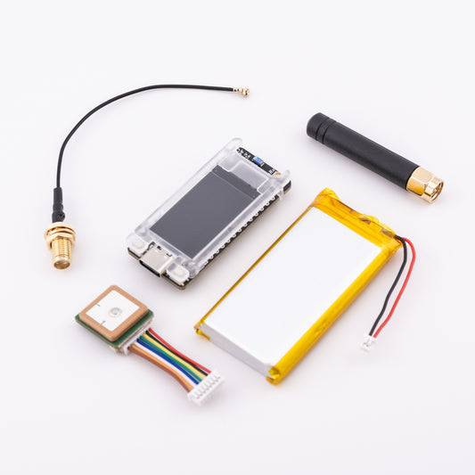 Heltec Mesh Node T114 with Display - Kit including GPS Module and 2000mAh Battery