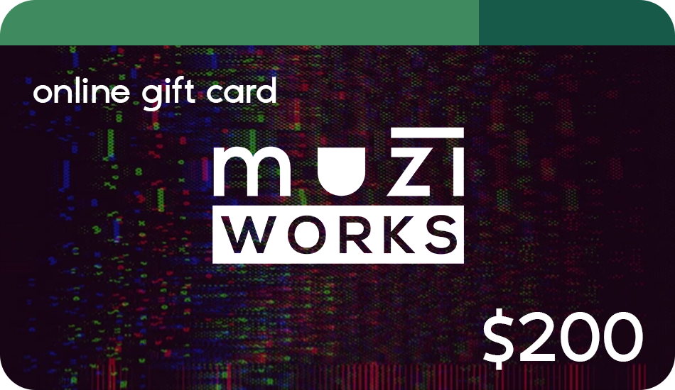 muziᴡᴏʀᴋꜱ Gift Card