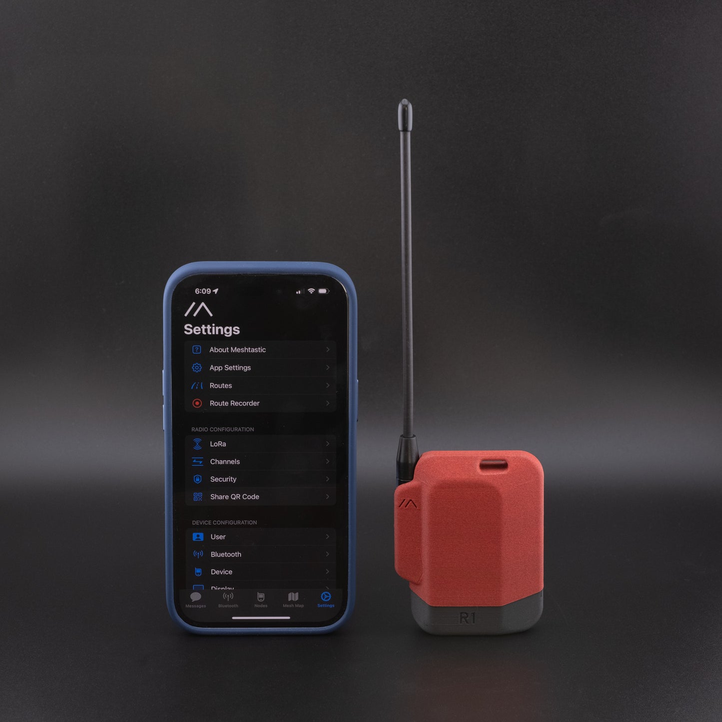 R1 with External Antenna - Complete Meshtastic Device powered by RAKwireless®