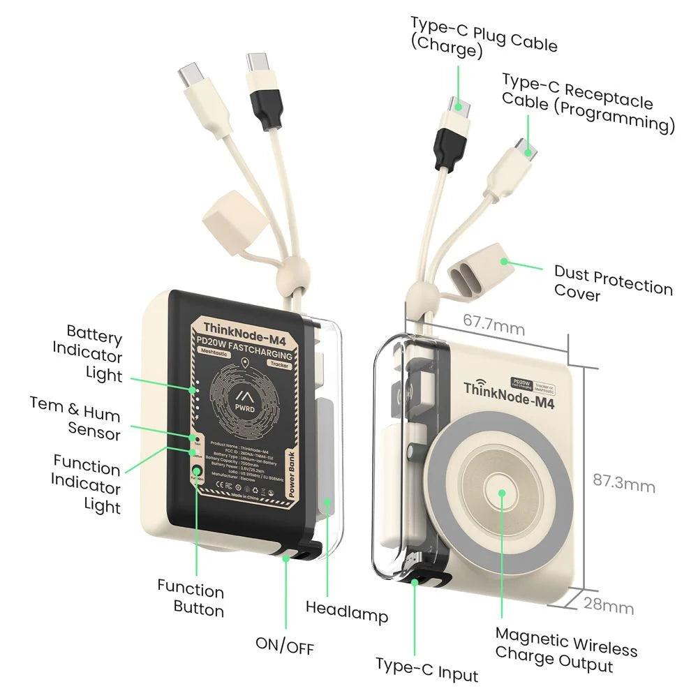 Elecrow ThinkNode M4 Power Bank