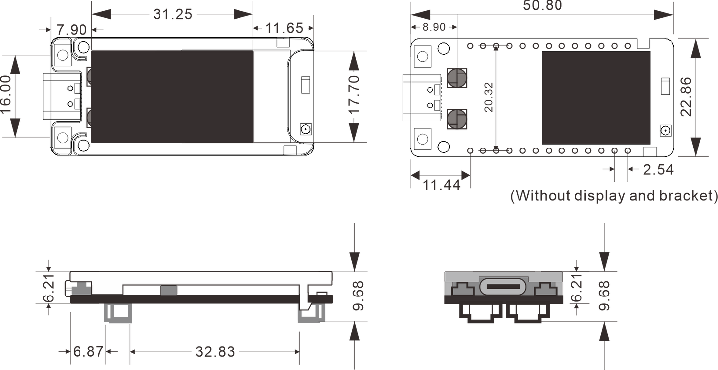 Heltec Mesh Node T114 with Display